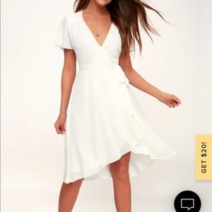 New with tags —  Lulus Rise to the Occassion Midi